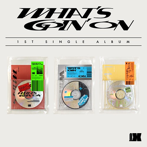 (SET) 오메가엑스 - 1ST SINGLE ALBUM : WHAT&#039;S GOIN&#039; ON