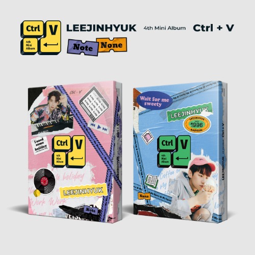 [SET] 이진혁 (LEE JIN HYUK) 4th Mini Album [Ctrl+V](2종)