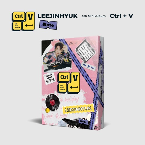 이진혁 (LEE JIN HYUK) 4th Mini Album [Ctrl+V][Note Ver.]