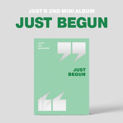 저스트비 (JUST B) - 미니앨범 2집 : JUST BEGUN [GREEN ver.]