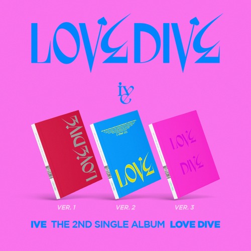 IVE (아이브) - LOVE DIVE (2ND 싱글앨범) [3종 중 1종 랜덤]