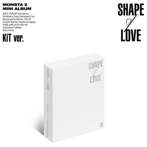 몬스타엑스 (MONSTA X) - SHAPE of LOVE (11TH 미니앨범) [키트앨범]