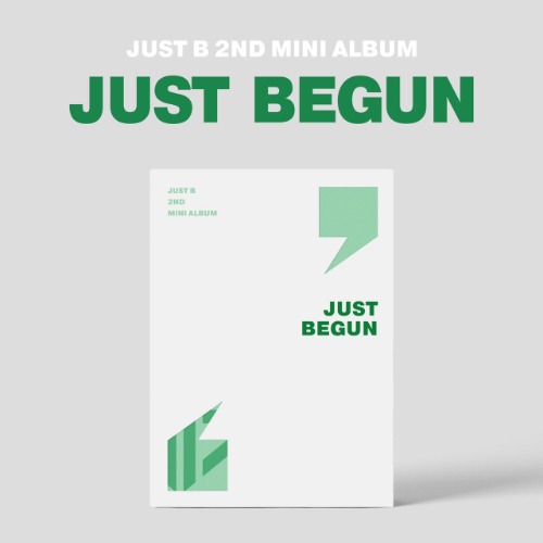 저스트비 (JUST B) - 미니앨범 2집 : JUST BEGUN [WHITE ver.]