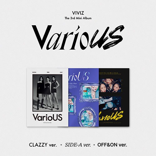 비비지 (VIVIZ) - The 3rd Mini Album &#039;VarioUS&#039; (Photobook) [3종 세트]