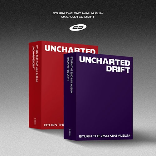 에잇턴 (8TURN) - The 2nd Mini Album [UNCHARTED DRIFT] (2종 중 랜덤 1종)