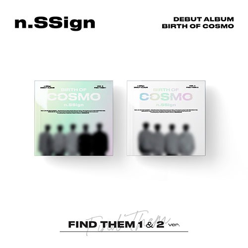 n.SSign (엔싸인) - DEBUT ALBUM [BIRTH OF COSMO] (FIND THEM 1 / FIND THEM 2 Ver.) (2종세트)