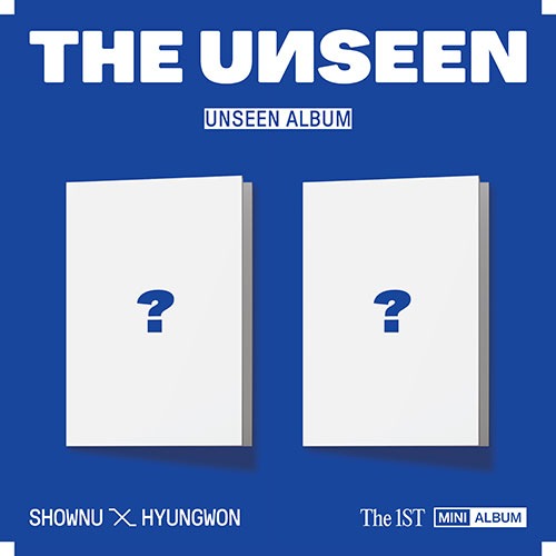 셔누 X 형원 - 미니1집 [THE UNSEEN] UNSEEN ALBUM (한정반) (2종세트)