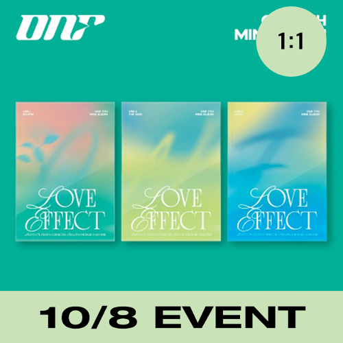 [10/8 1:1영상통화 EVENT] ONF(온앤오프)  7th Mini Album [LOVE EFFECT] (3종세트)