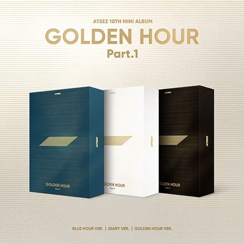 에이티즈 (ATEEZ) - 10th Mini Album [GOLDEN HOUR : Part.1] [세트/앨범3종]