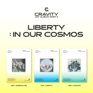 CRAVITY (크래비티) 1집 - Part.2 LIBERTY : IN OUR COSMOS [3종 중 1종 랜덤]