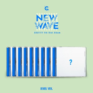 크래비티 (CRAVITY) - NEW WAVE (4TH 미니앨범) Jewel Ver. [한정반] [9종 세트]