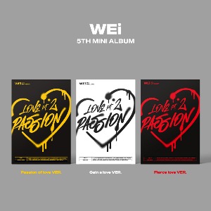 위아이 (WEi) - Love Pt.2 : Passion (5th 미니앨범) [3종 중 랜덤 1종]