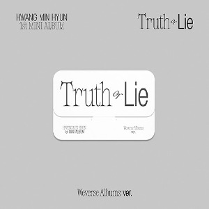 황민현(HWANG MIN HYUN) - 1st MINI ALBUM[Truth or Lie] (Weverse Albums ver.)