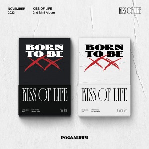 키스오브라이프 (KISS OF LIFE) - 미니2집 [Born to be XX] (POCA) [세트/앨범2종]