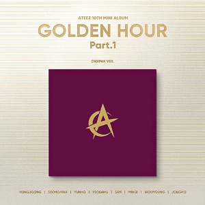 에이티즈 (ATEEZ) - 10th Mini Album [GOLDEN HOUR : Part.1] (Digipak VER.) [앨범 8종 중 랜덤1종]