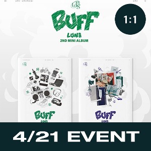 [4/21 1:1 영상통화 EVENT] 루네이트 (LUN8) - 2nd Mini Album [BUFF] (2종 중 랜덤 1종)