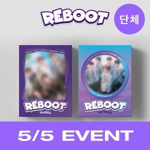 [5/5 단체 영상통화 EVENT] 디케이지 (DKZ) - 2nd Mini Album [REBOOT] [2종 중 랜덤 1종]