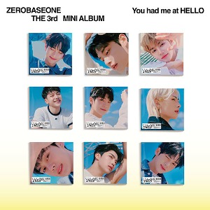 ZEROBASEONE - 3rd MINI ALBUM [You had me at HELLO] (Digipack ver.) [세트/앨범9종]