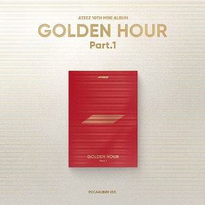 에이티즈 (ATEEZ) - 10th Mini Album [GOLDEN HOUR : Part.1] (POCAALBUM VER.)