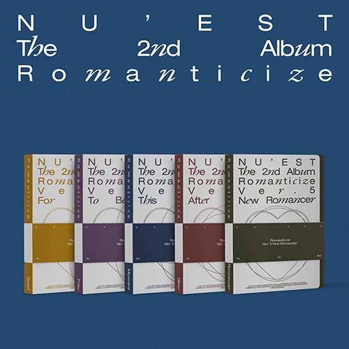 뉴이스트 (NU&#039;EST) - The 2nd Album ’Romanticize’ [5종 중 1종 랜덤발송]