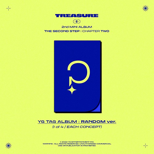 TREASURE (트레저) - 2nd MINI ALBUM [THE SECOND STEP : CHAPTER TWO] YG TAG ALBUM [4종 세트]