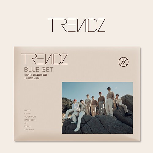 트렌드지 (TRENDZ) - BLUE SET Chapter. UNKNOWN CODE (1ST 싱글앨범)
