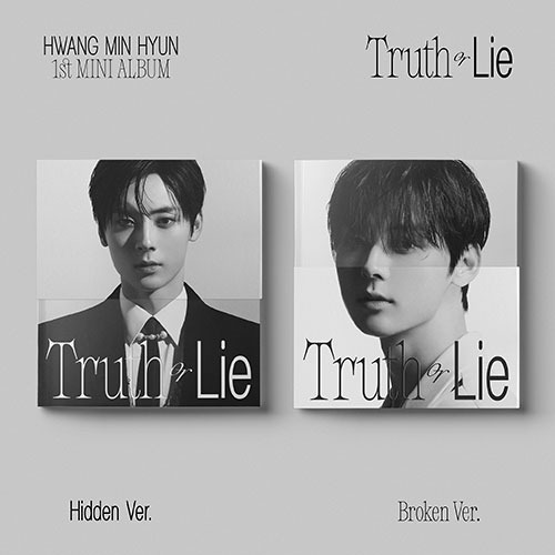황민현(HWANG MIN HYUN) - 1st MINI ALBUM [Truth or Lie](2종 중 랜덤 1종)
