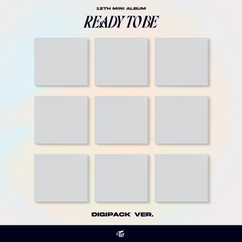 트와이스(TWICE) - 미니12집 [READY TO BE] (Digipack Ver.)(9종 중 랜덤 1종)