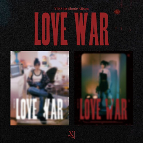 최예나 - Love War (1ST 싱글앨범) [2종 중 랜덤 1종]