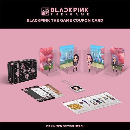 블랙핑크 (BLACKPINK) - 더 게임 쿠폰 카드 (THE GAME COUPON CARD)