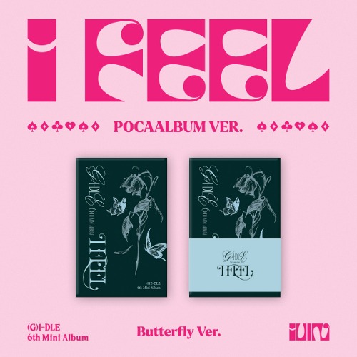 (여자)아이들 - 미니6집 [I feel] (PocaAlbum / Butterfly Ver.)