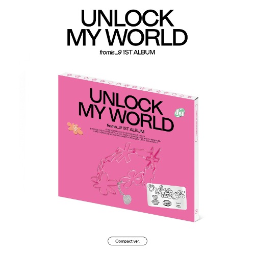 프로미스나인 (fromis_9) - 1st Album [Unlock My World] (Compact ver.) (9종 중 랜덤 1종)