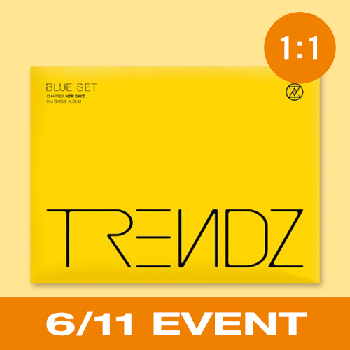 [6/11 1:1 영상통화 EVENT] 트렌드지 (TRENDZ) - BLUE SET Chapter. NEW DYAZ (2ND 싱글앨범)