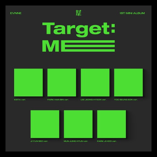 이븐 (EVNNE) - 미니1집 [Target: ME] (Digipack ver.) (세트/앨범7종)