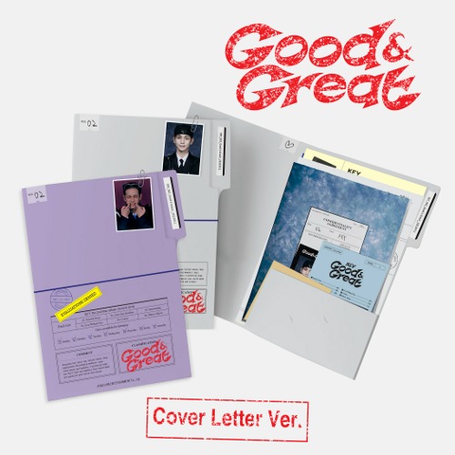 키 (KEY) - 미니앨범 2집 : Good &amp; Great [Cover Letter Ver.] (세트/앨범2종)