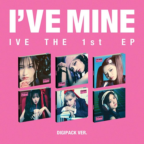 아이브 (IVE) - THE 1st EP [I&#039;VE MINE] (Digipack Ver.) [6종 중 1종 랜덤]