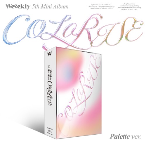 위클리 (Weeekly) - 미니5집 [ColoRise] (Palette Ver.)
