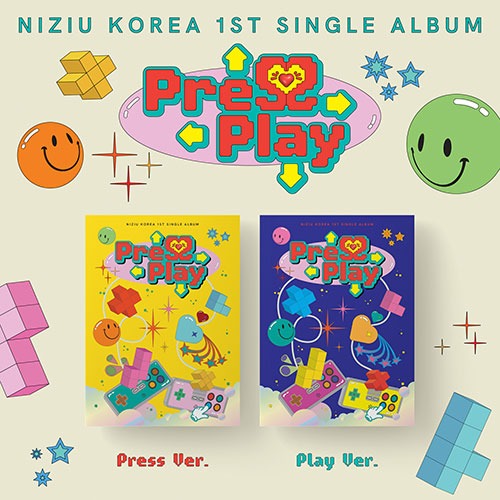 니쥬 (NiziU) - 싱글1집 [Press Play] [세트/앨범2종]