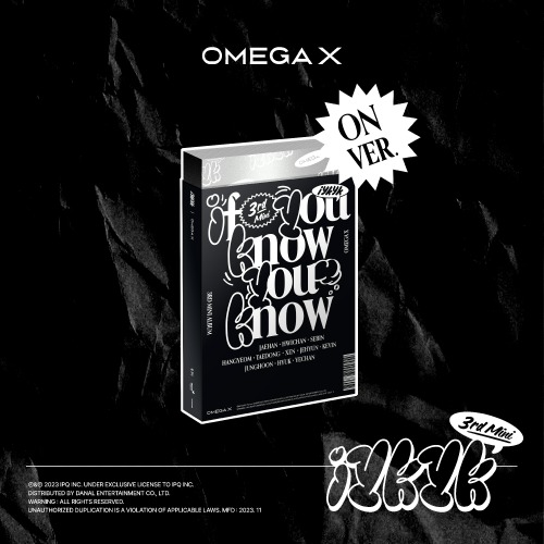 오메가엑스 (OMEGA X) - 3rd Mini Album [iykyk] (ON ver.)
