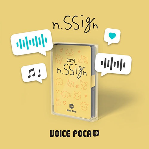 n.SSign (엔싸인) - 보이스 포카 (VOICE POCA) (2024년 미니 캘린더 버전)