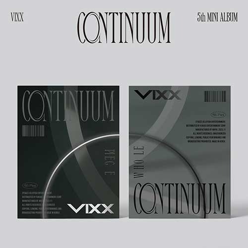 VIXX(빅스) - 5th MINI ALBUM [CONTINUUM] (2종 중 랜덤 1종)