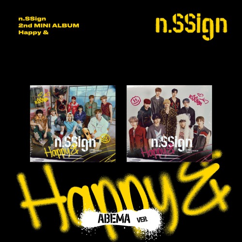 n.SSign (엔싸인) - 2nd MINI ALBUM [Happy &amp;] (ABEMA #1 ver.)