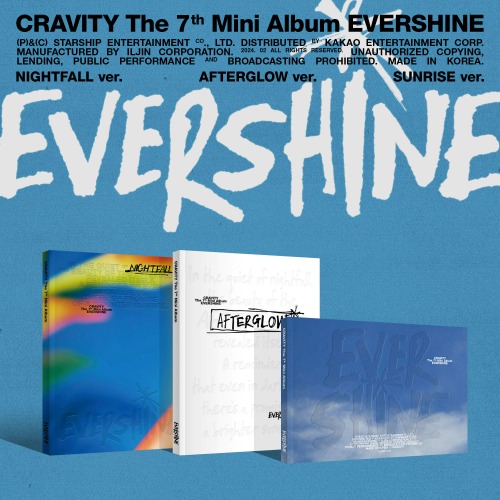 CRAVITY (크래비티) - The 7th Mini Album [EVERSHINE] [앨범3종 중 랜덤1종]