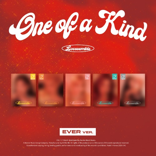 루셈블 (Loossemble) - 2nd Mini Album [One of a Kind] (EVER MUSIC ALBUM Ver.)[세트/앨범5종]