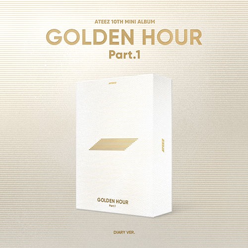 에이티즈 (ATEEZ) - 10th Mini Album [GOLDEN HOUR : Part.1] (DIARY VER.)