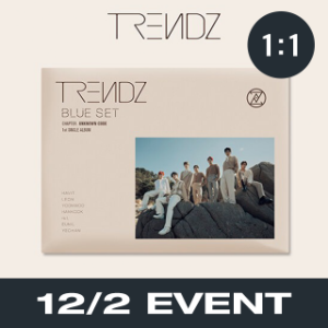 [12/2 1:1 영상통화 EVENT] 트렌드지 (TRENDZ) - BLUE SET Chapter. UNKNOWN CODE (1ST 싱글앨범)
