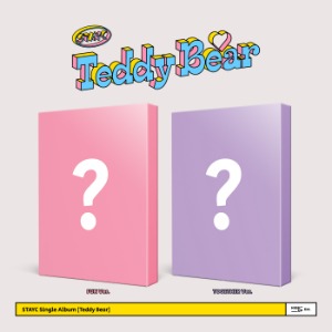 STAYC(스테이씨) - 싱글 4집[Teddy Bear](2종 중 랜덤 1종)