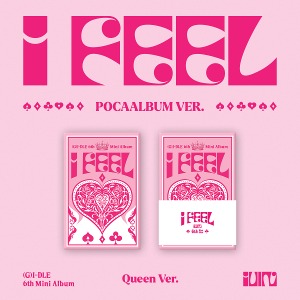 (여자)아이들 - 미니6집 [I feel] (PocaAlbum / Queen Ver.)