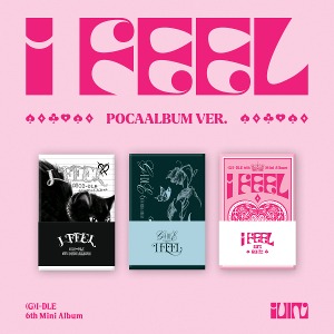 (여자)아이들 - 미니6집 [I feel] (PocaAlbum Ver.) (3종세트)