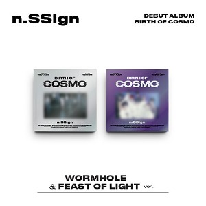 n.SSign (엔싸인) - DEBUT ALBUM [BIRTH OF COSMO] (WORMHOLE / FEAST OF LIGHT Ver.) (2종 중 랜덤 1종)